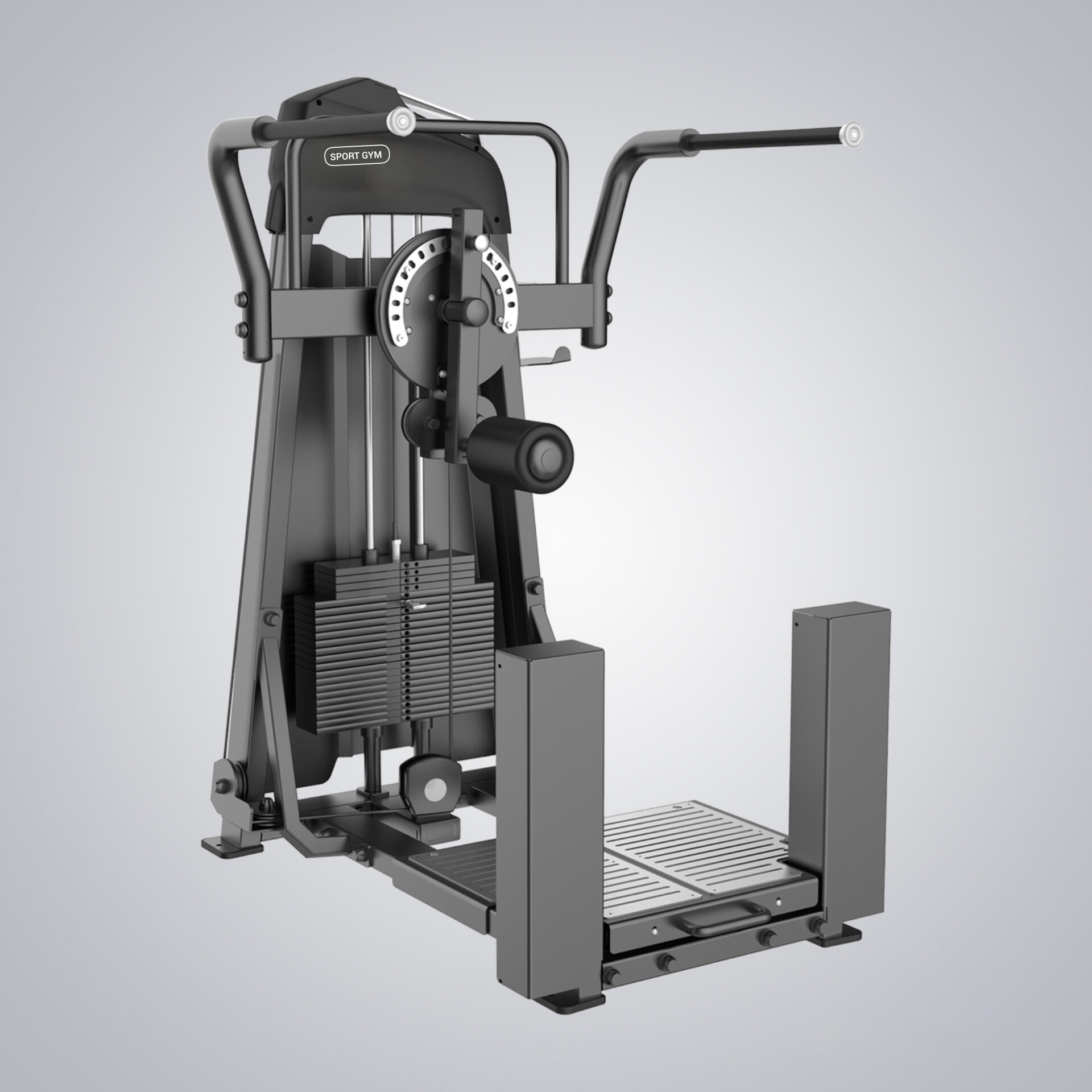 Отведение/приведение ног стоя. Махи ногами (Multi Hip). Стек 110 кг