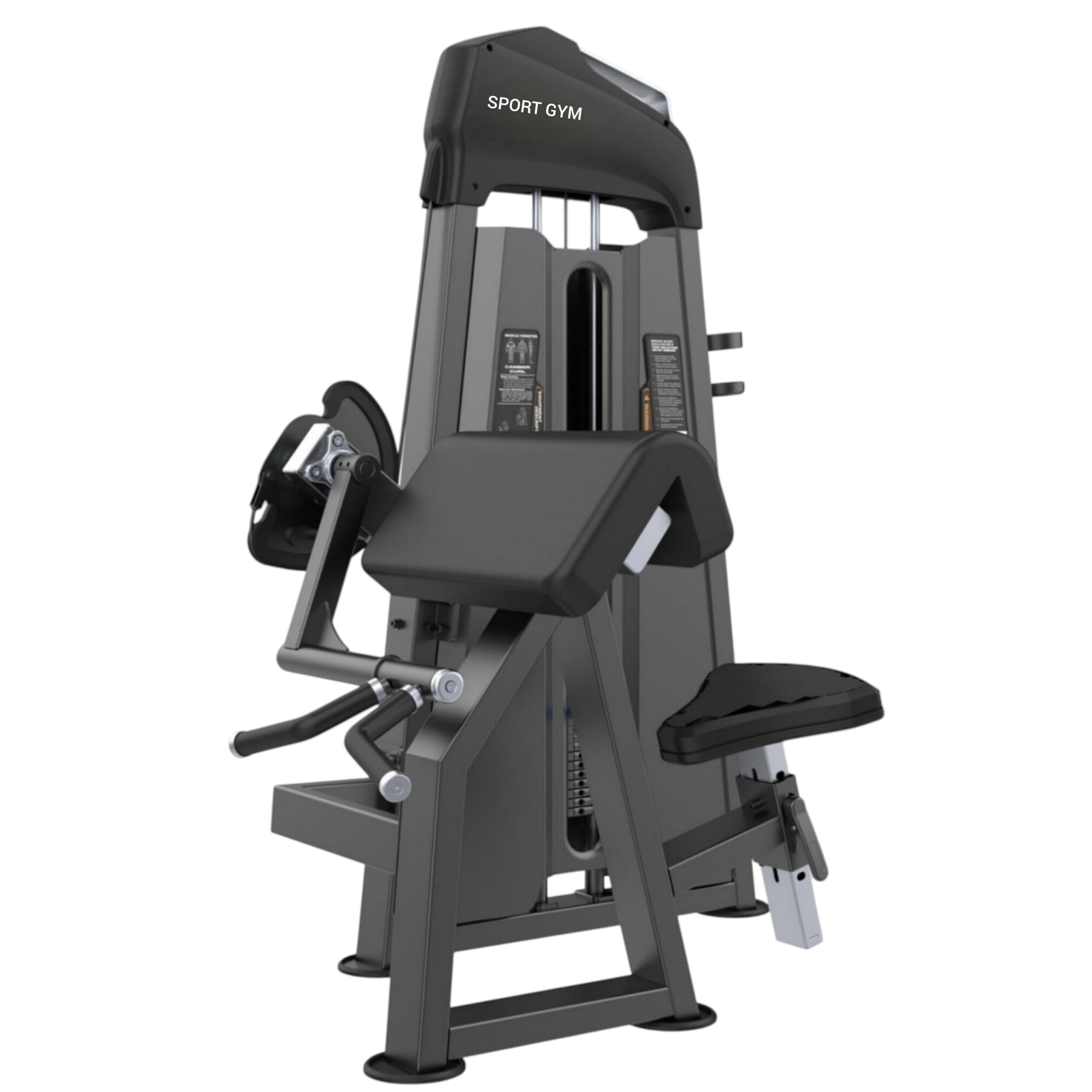 Бицепс-машина сидя (Camber Cur). Стек 110 кг. U3030C