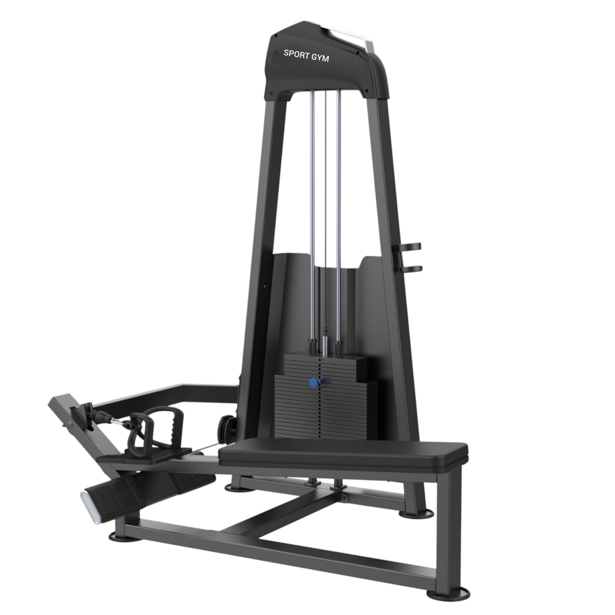 Гребная тяга. Горизонтальный блок (Long Pull). Стек 110 кг. U3033C