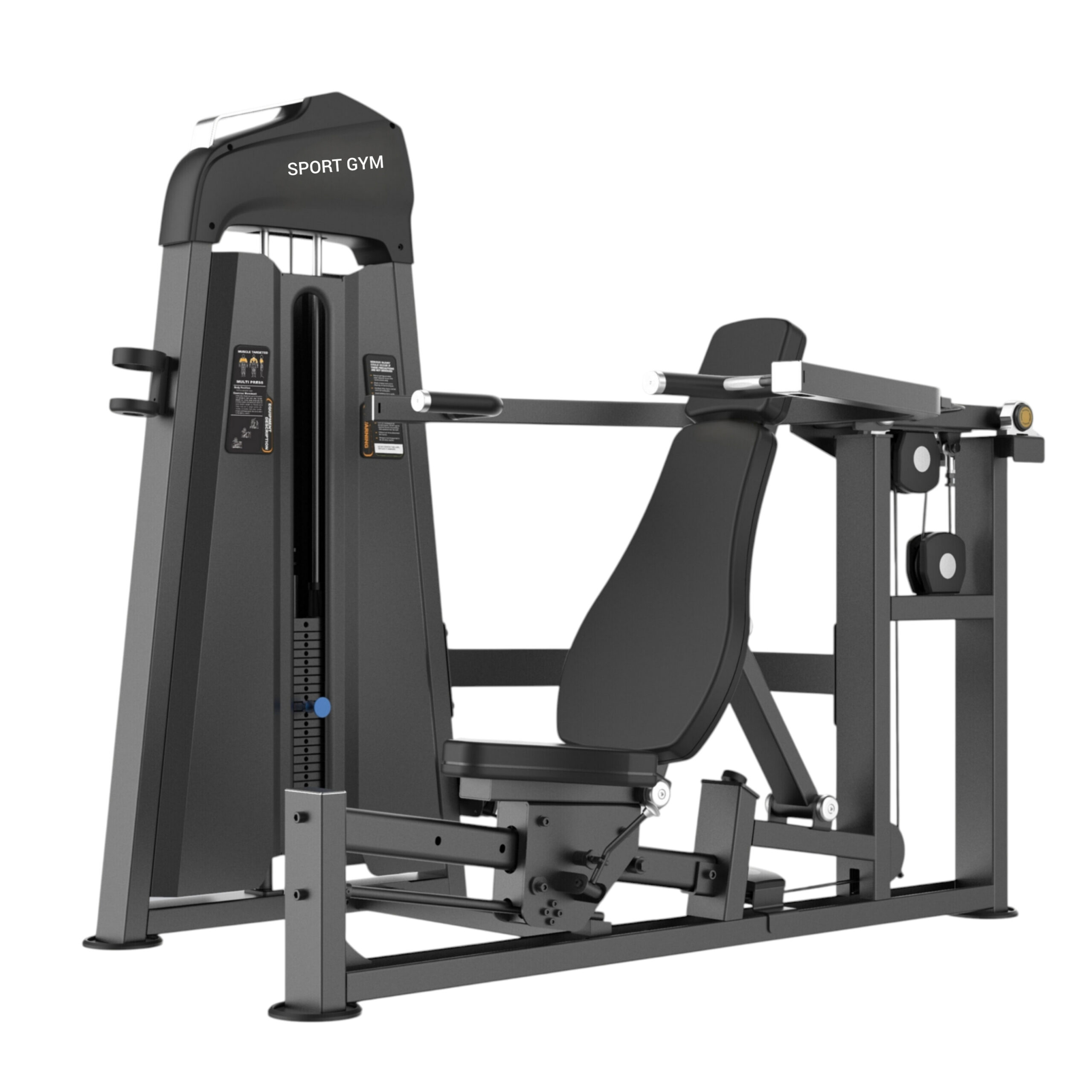 Жим от груди и плеч. Стек 110 кг U3084C