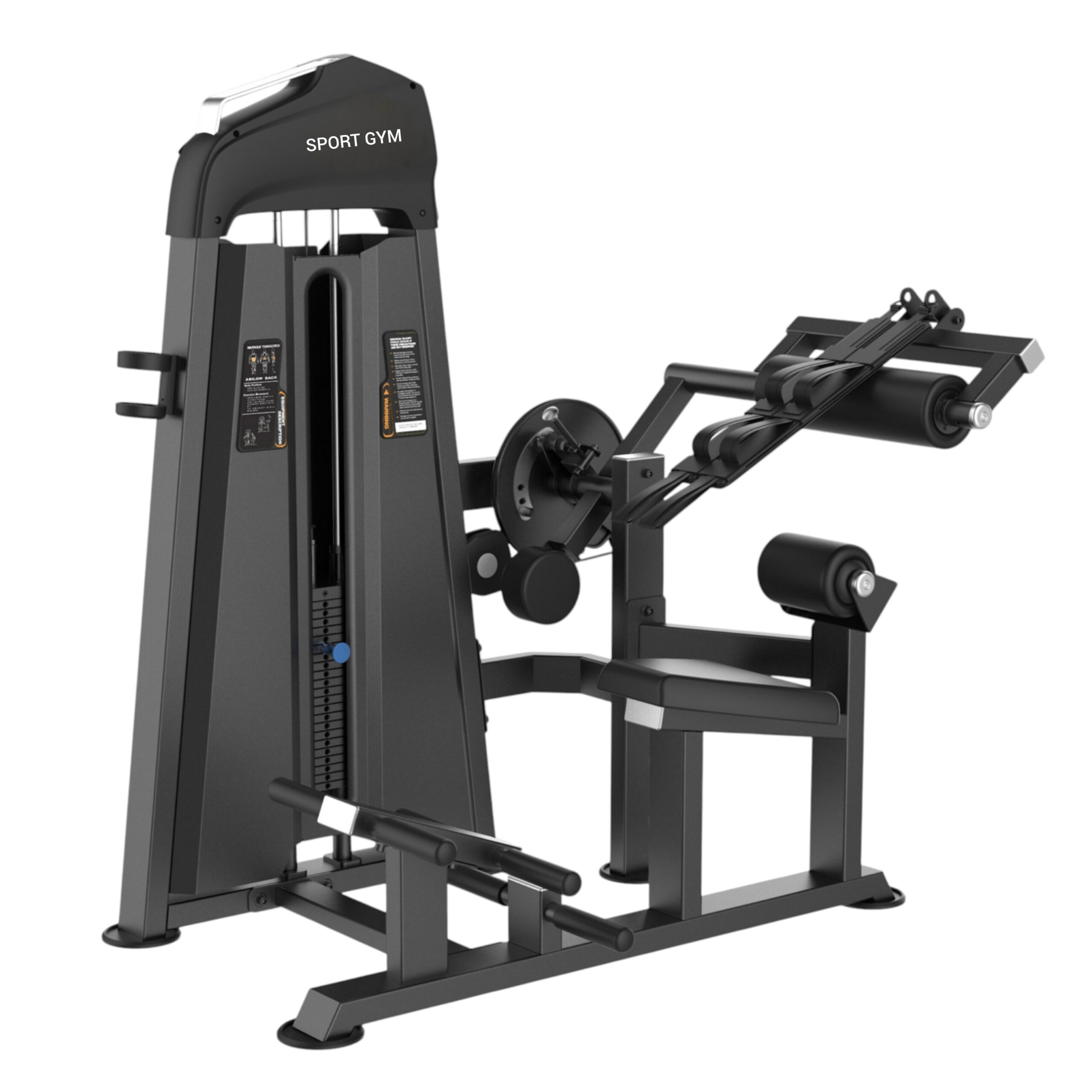 Пресс машина / разгибание спины (Chest and Shoulder Press Machine). Стек 110 кг. U3088C