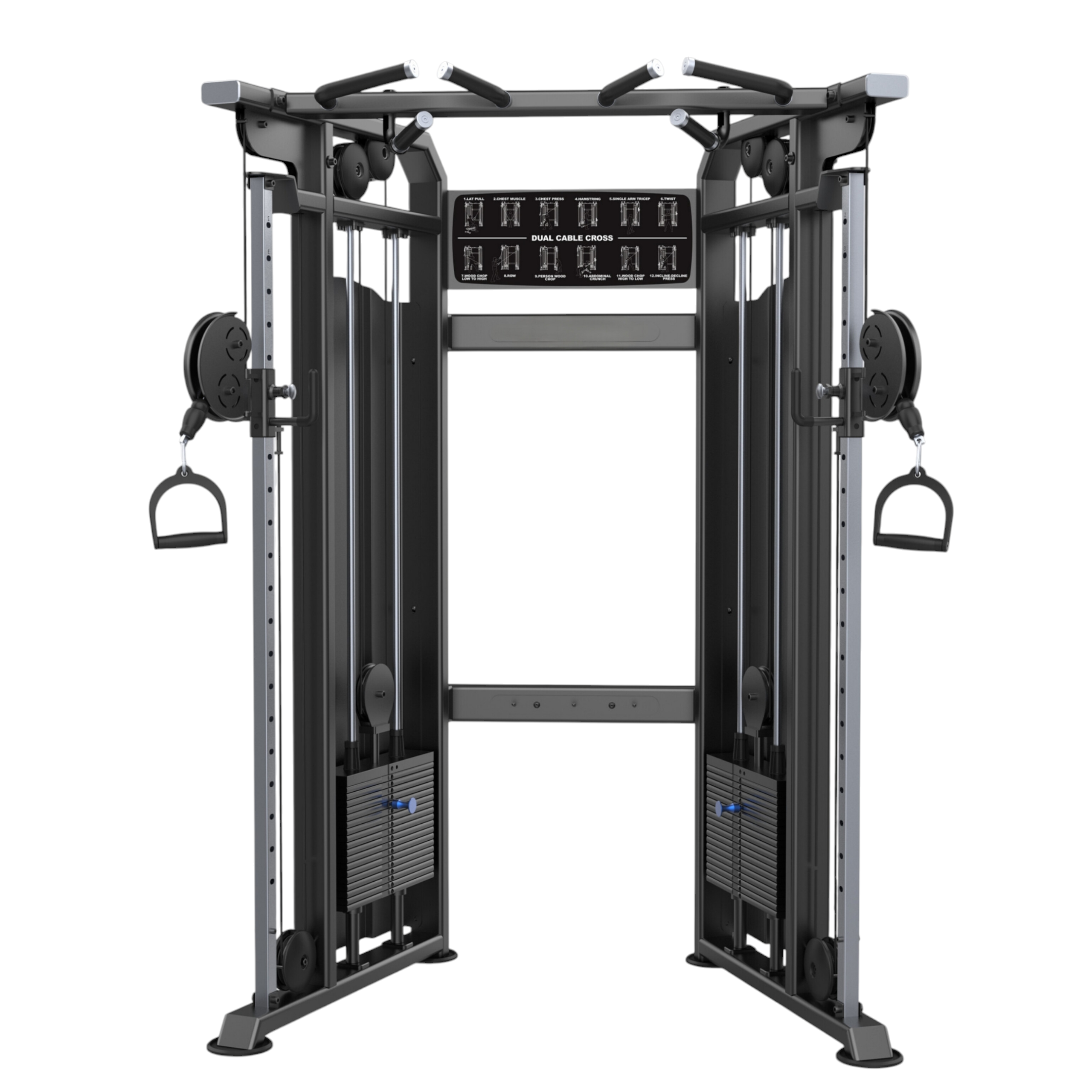 Комплекс для функциональных тренировок (FTS Glide). Стек 2×95 кг. U1017C