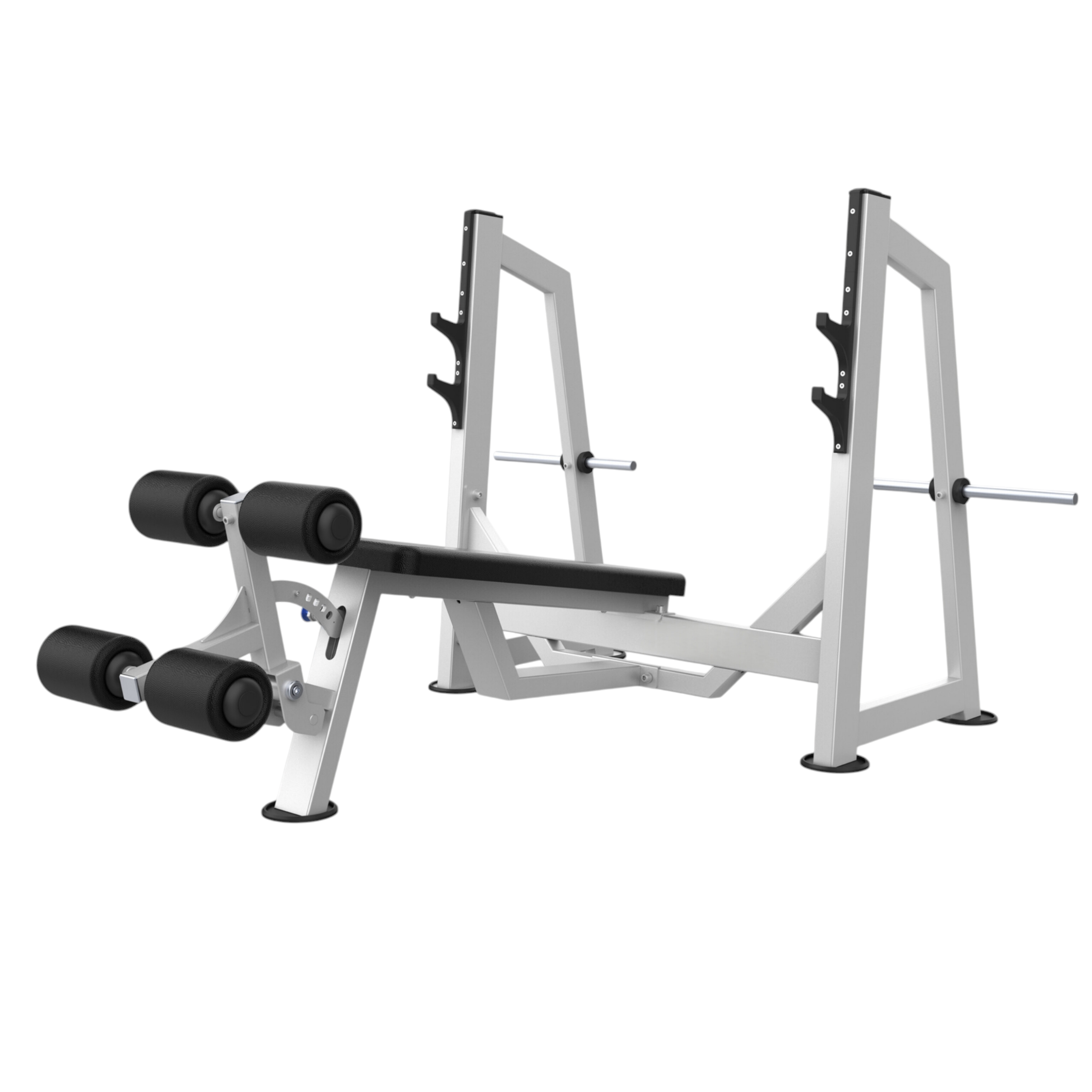 Скамья-стойка для жима под углом вниз (Olympic Decline Bench) U3041