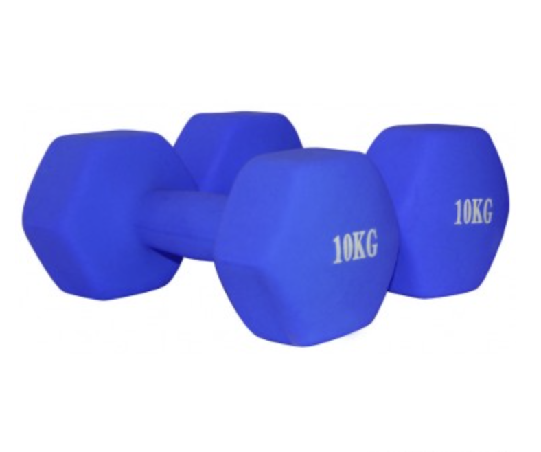 Гантель 10 кг винил SPORT GYM DM10V