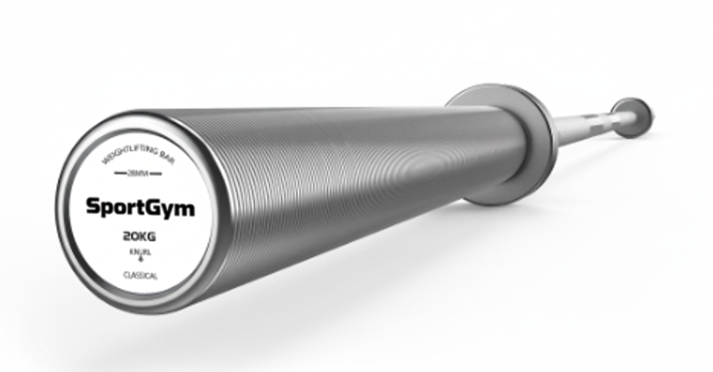 Гриф тренировочный ZKC мужской, 20 кг SPORT GYM ZKX-I